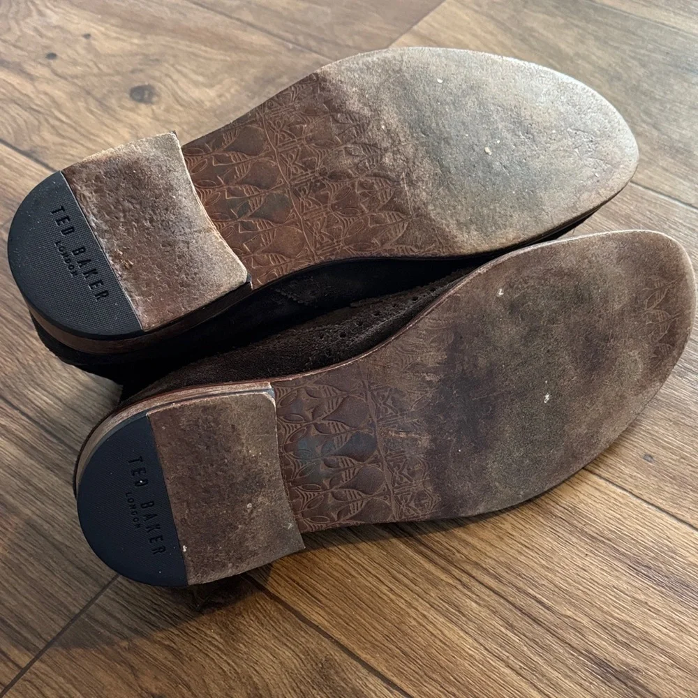 Ted Baker Dark Brown Chukka Boots